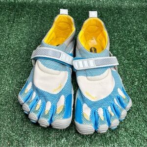 Vibram Fivefingers Bikila Size 39 / 8 Blue Yellow W346 Women’s - Worn once